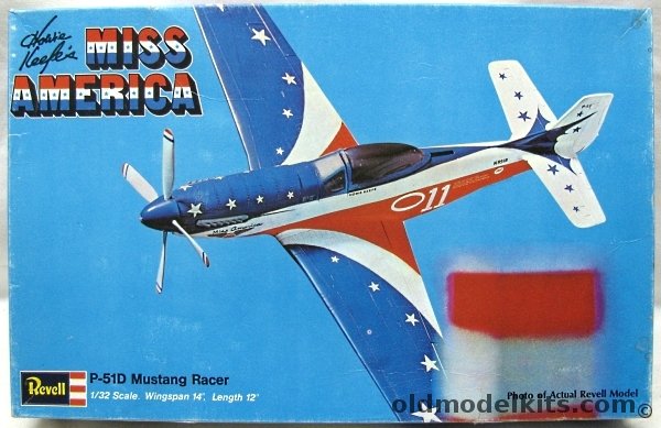 Revell 1/32 Miss America P-51D Racer Howie Keefe, H274 plastic model kit